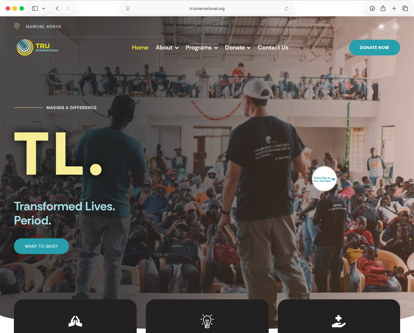 Tru International, preview